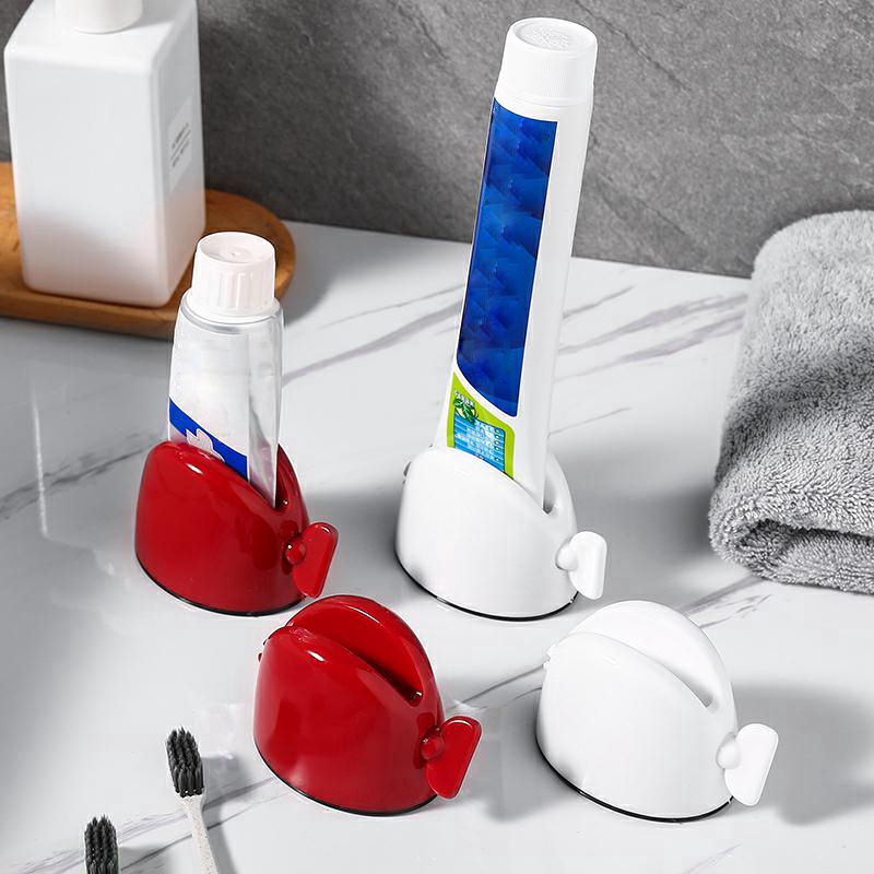 Multi-function Lazy Facial Cleanser Press Manual Toothpaste Squeezer Bathroom Supplies. 