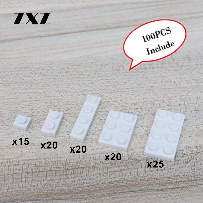 【happy one】Kids Learning Toys Plastic Blocks Plate 1 X 1 1 x 2 1 x 4 2 x 3 2 x 4 Mix Models Bulk for Sales. 