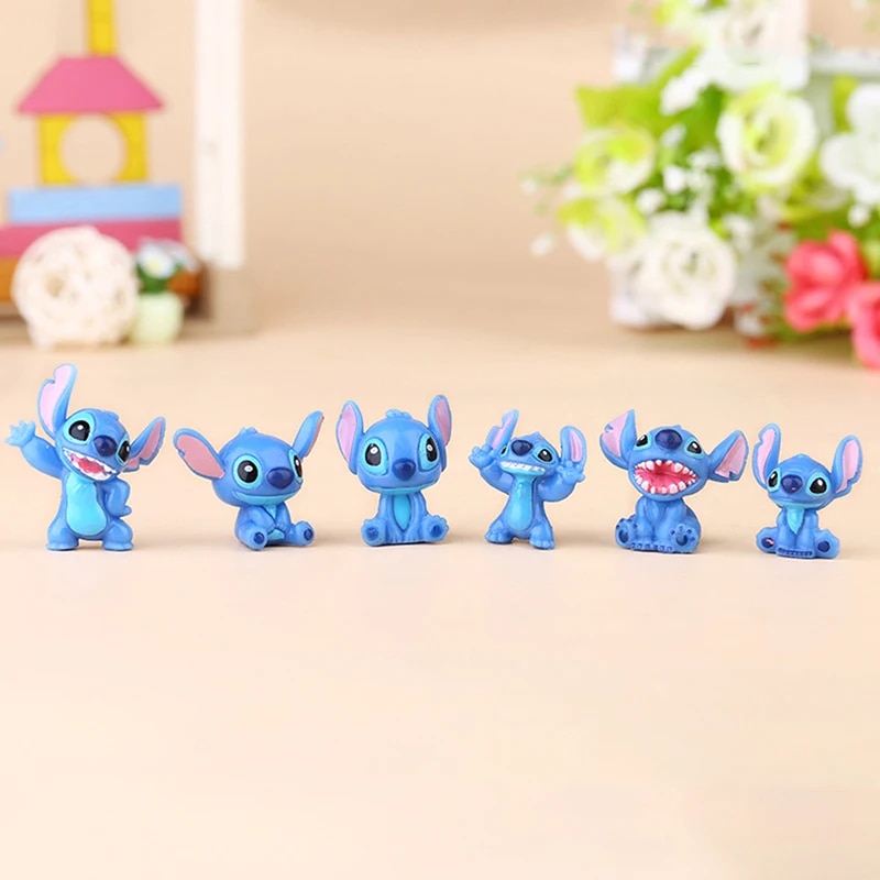 Halloween 12Pcs Anime Lilo And Stitch Action Figure Stitch Experiment 626 Abomination Little Monster Doll PVC Collectible Model Toy GiftDolls Accessories. 