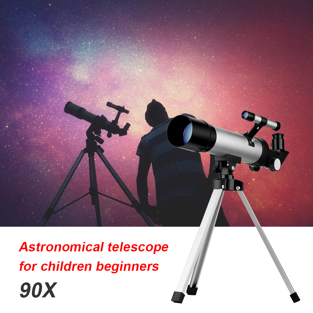Kids Astronomical Telescope Professional Reflect Spyglass Education Science Beginners Monocular With Tripod Camping Travel Gifts. 