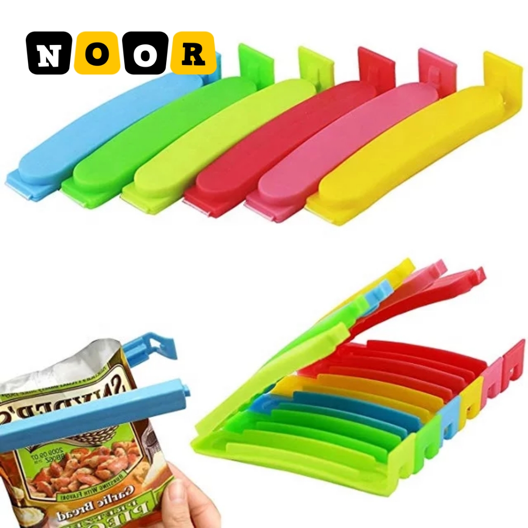 Mini Sealing Food Machine 12pcs Storage Bag Food Cliptravel Office