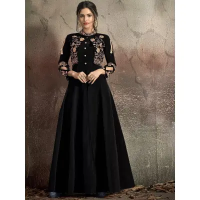 Long gown best sale with long koti