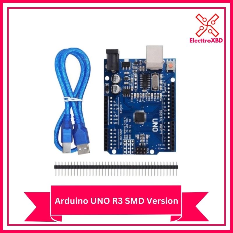 Arduino UNO r3 SMD Ch340 Version with USB Cable