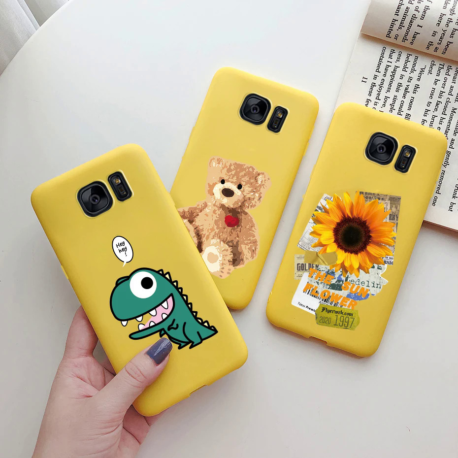 【Healer DingD】 case for samsung galaxy s7 edge s7edge s 7 edge G930 G935F samsung s7 case phone silicone cute soft protective back cover cases. 