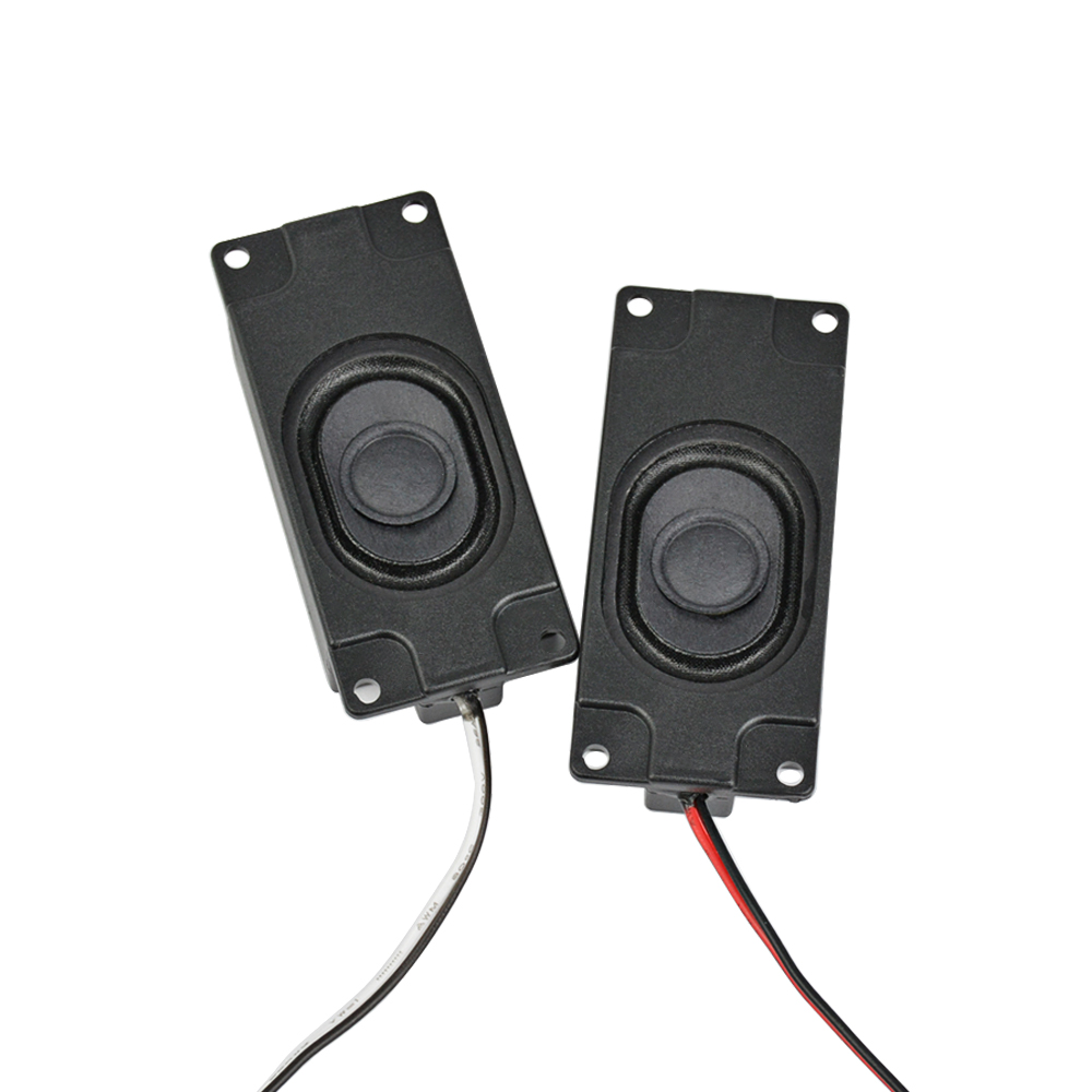 AIYIMA 2Pcs Audio Portable Speakers 3070 4Ohm 3W Computer Speaker Advertising LCD TV Speakers Loudspeaker Rectangle Speaker. 