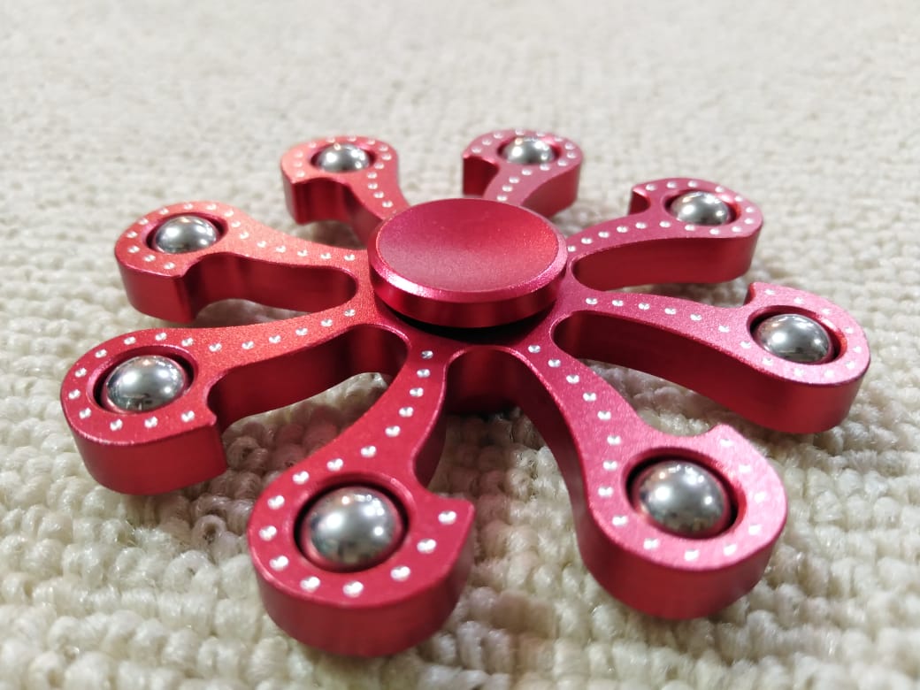 Spiderman Fidget Spinner - Red. 