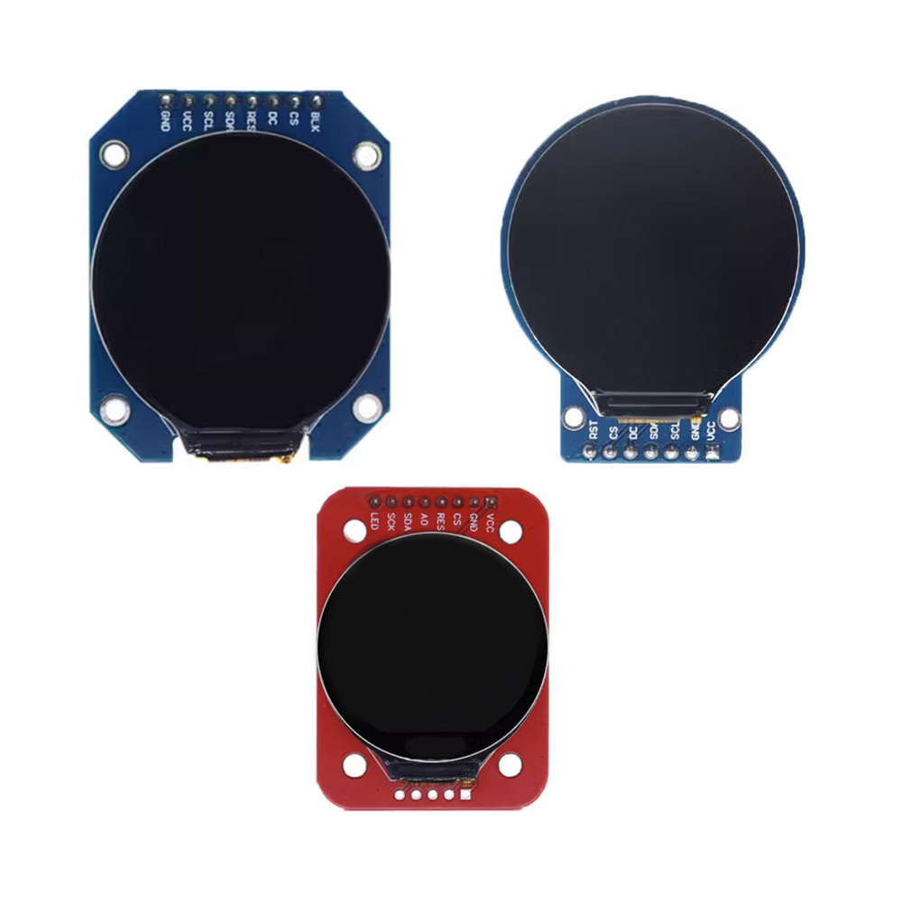 TFT Display 1.28 Inch TFT LCD Display Module Round RGB 240*240 GC9A01 Driver 4 Wire SPI Interface 240x240  For Arduino