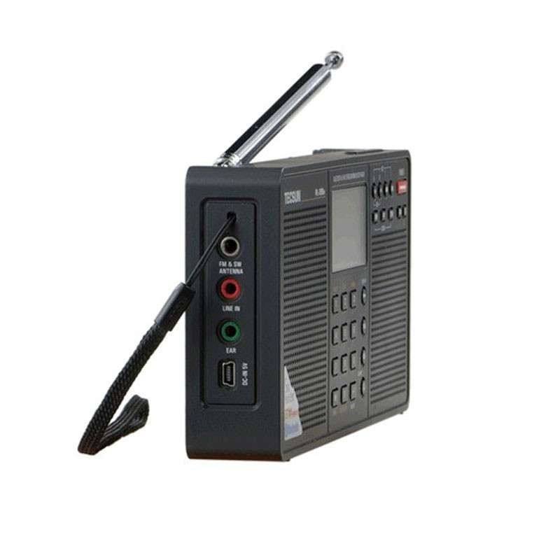 PL-398MP Stereo radio portatil AM FM Full Band Digital Tuning with ETM ATS DSP Dual Speakers Receiver MP3 Player. 