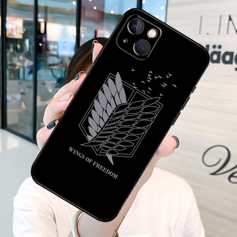 Attack on titan Shingeki no Kyojin Bumper Phone Case For iPhone 11