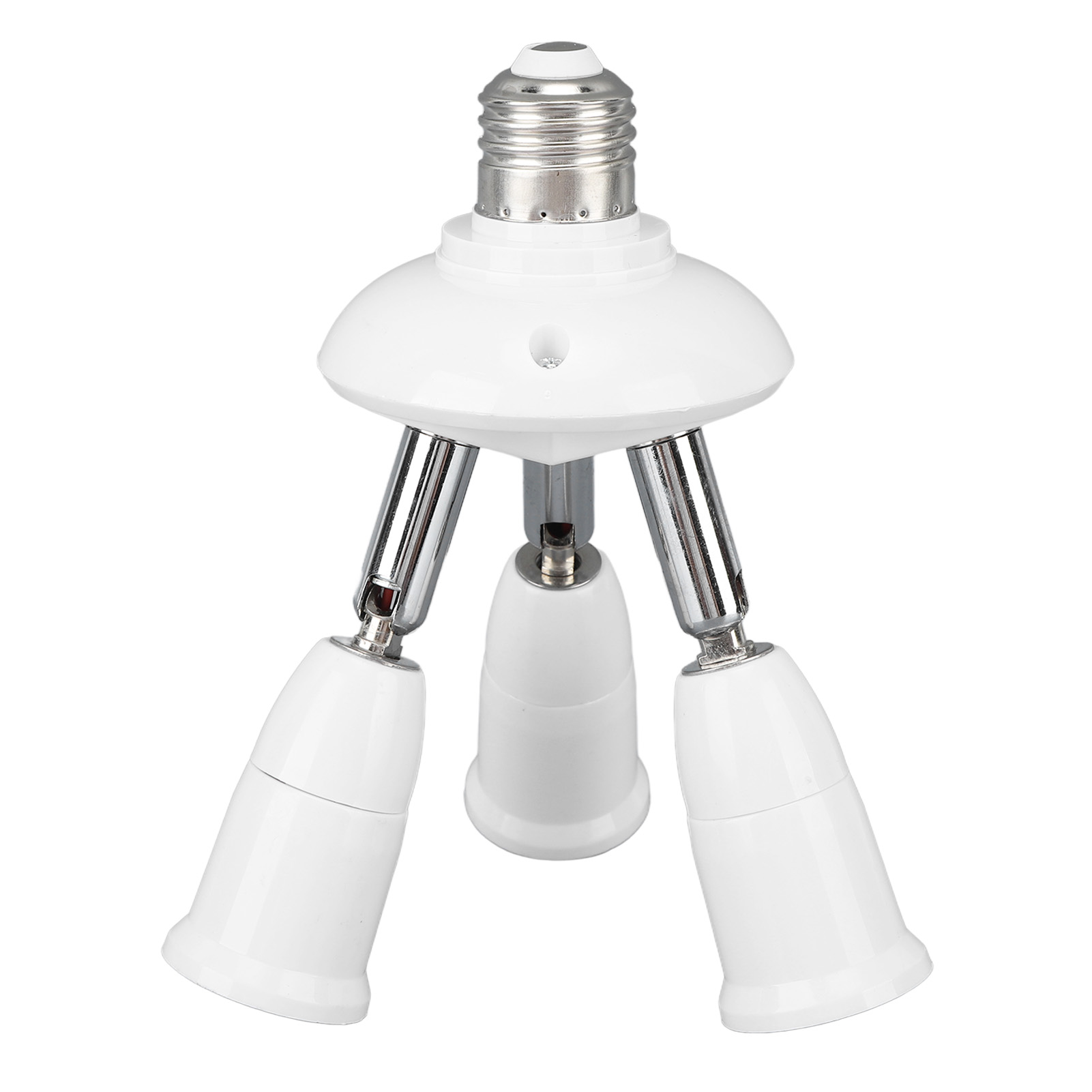 Light Socket Splitter Adapter E26 E27 Light Bulb Socket Adapter Splitter 180 Degree Bendable for Bedrooms. 
