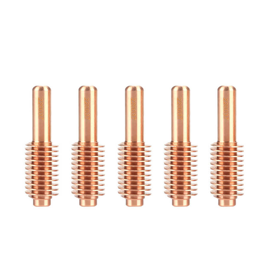 【VisioN Shop】Thermal Dynamics 5pcs/set 220037 Cutter Cutting Torch Electrode Kit for MAX1650 0 2-0 8 MPa Working Pressure. 