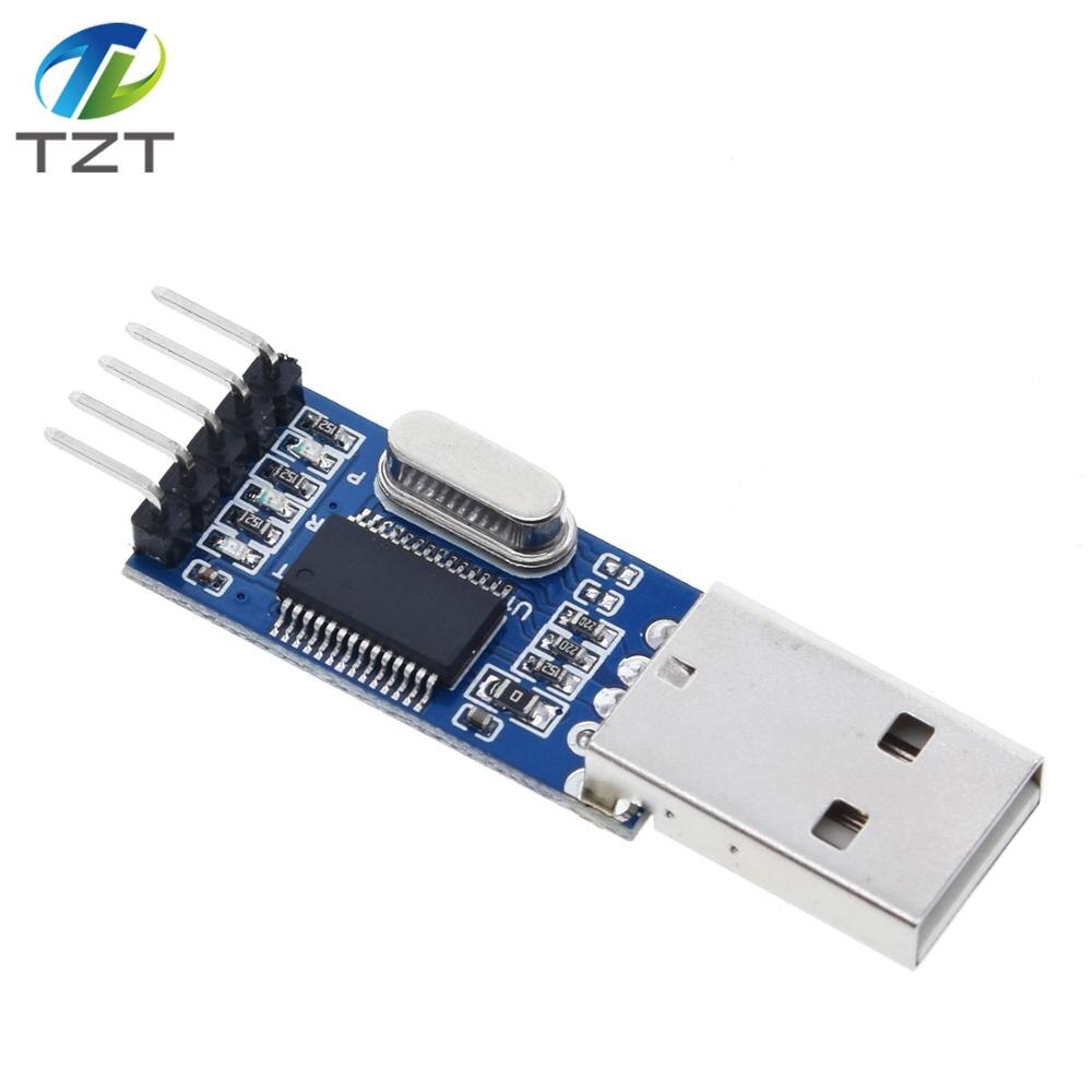 【happy one】toTTL / USB-TTL / STC microcontroller programmer / PL2303 in nine upgrades with a transparent. 
