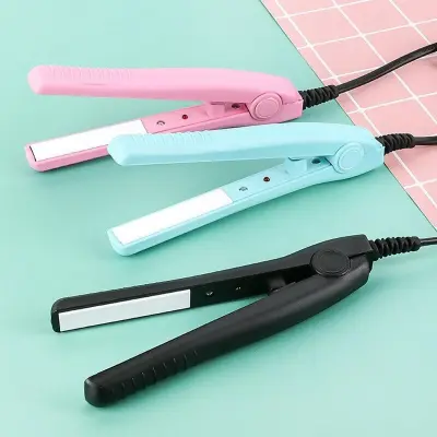 Portable Hair Perming Hair Styling Appliance Hair Crimper Mini Electric Splint Flat Iron Ceramic Hair Curler Straightener