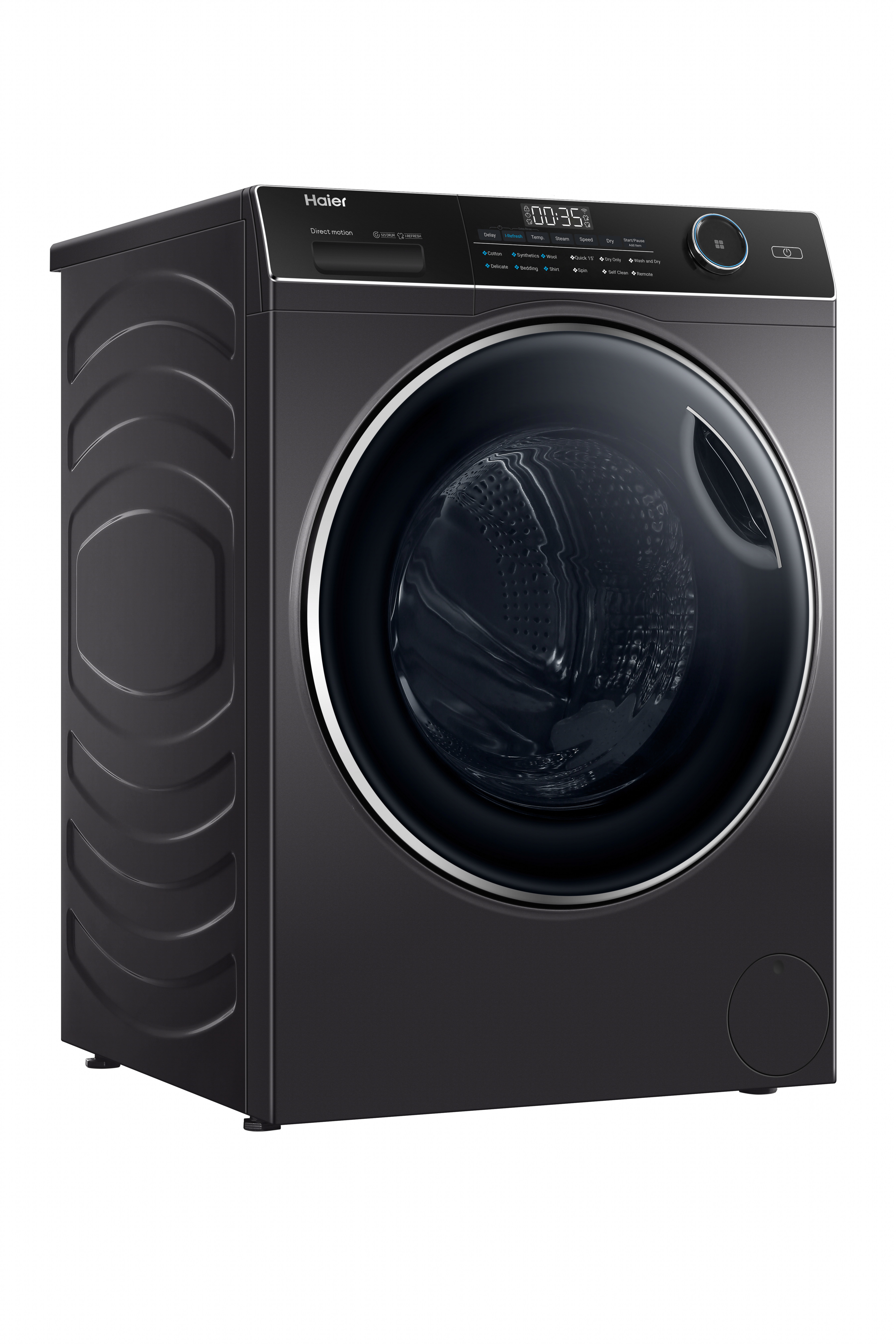 Haier Washer Dryer Combo 10.5KG wash + 7KG dry/525 drum/steam wash/DD motor/wifi (HWD105-B14959S8U1). 