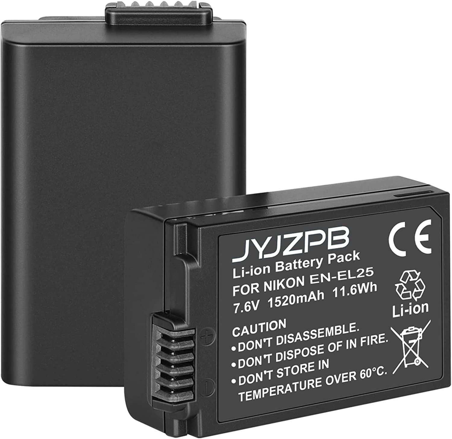 Nikon EN-EL25 EN-EL25a Rechargeable Li-ion Battery fit for Nikon Z Series Z50 Z 50, Nikon Z EN-EL25FC Mirrorless Camera,  Digital Camera. 