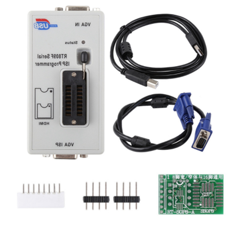 RT809F High-Speed ISP USB BIOS Burner Program Adapter Intelligent Programmer Read-Write Programmer. 