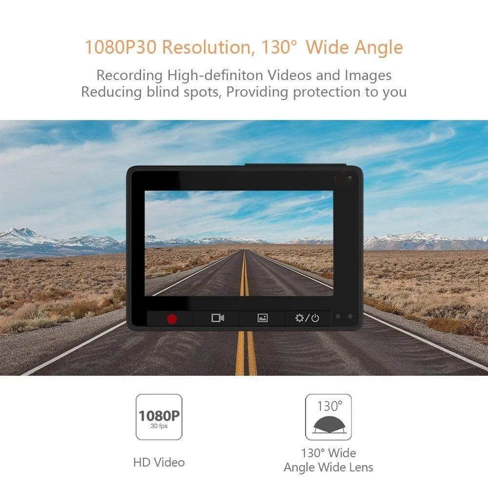 for YI Smart Dash Cam For Car 2.7 Screen Full HD 1080P Chinese version. 