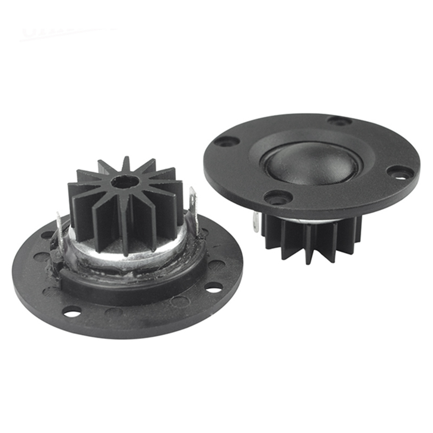 TWEXQNY Tweeter Speaker 6 Ohm 30W Hifi Soft Dome Silk Film Treble Loudspeaker Neodymium Toothed Heat Sink 10Pcs. 