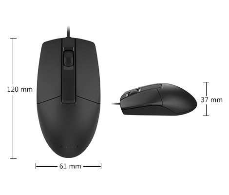 A4 TECH OP-330( One year official warranty)1200DPI USB Optical MOUSE. 
