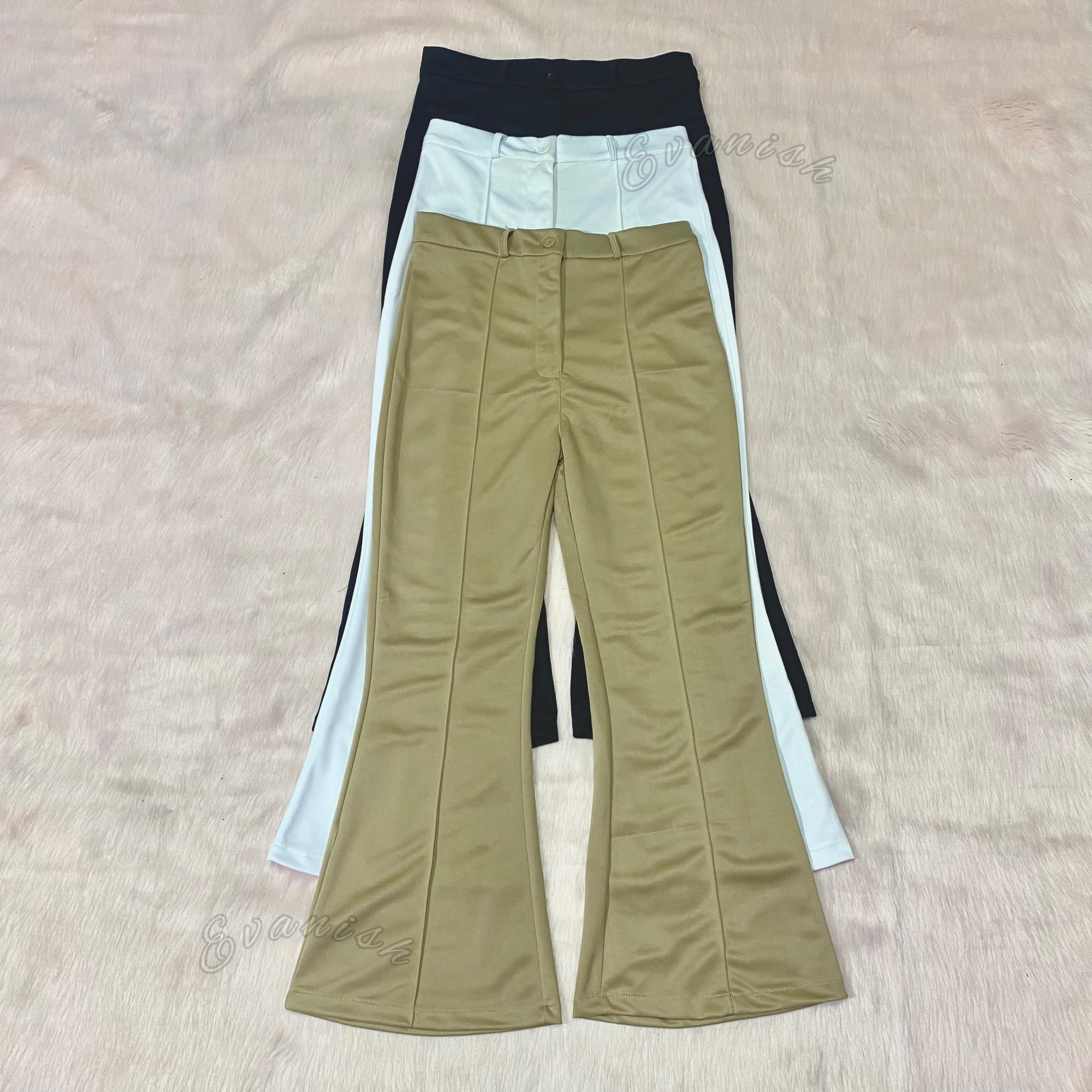 Bootcut Ladies Pant made by Spandex Twill Fabric- Innovative Qualityful - Easy To care and Longive. 