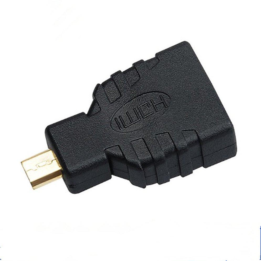 For Raspberry Pi 4 Model B 1080P Micro HDMI Male To Standard HDMI. 