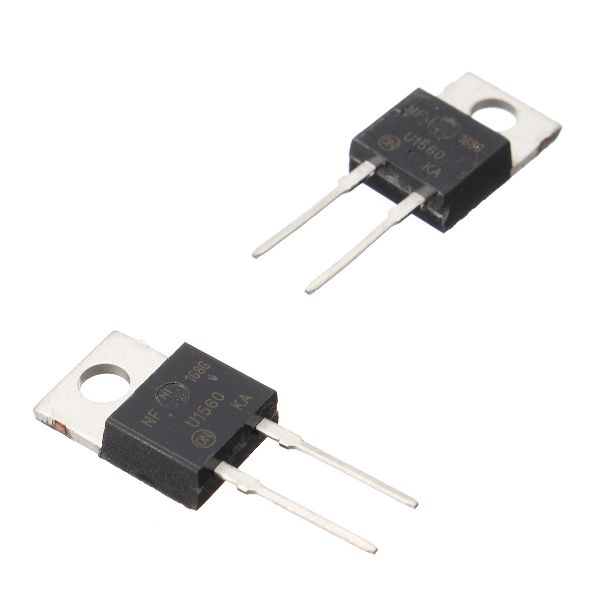 A CLASS MUR1560 U1560 1560 15A 600V Schottky Recovery Diode Package TO-220 Rectifier Transistor 2 Pin Leads - Multi Plug - Multi Plug. 