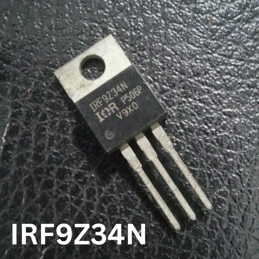 IRF9Z34NPBF IRF9Z34N IRF9Z34 55V 19A 56W TO-220 MOS FET Transistor P-Channel Power MOSFET 3 Pin Leads. 
