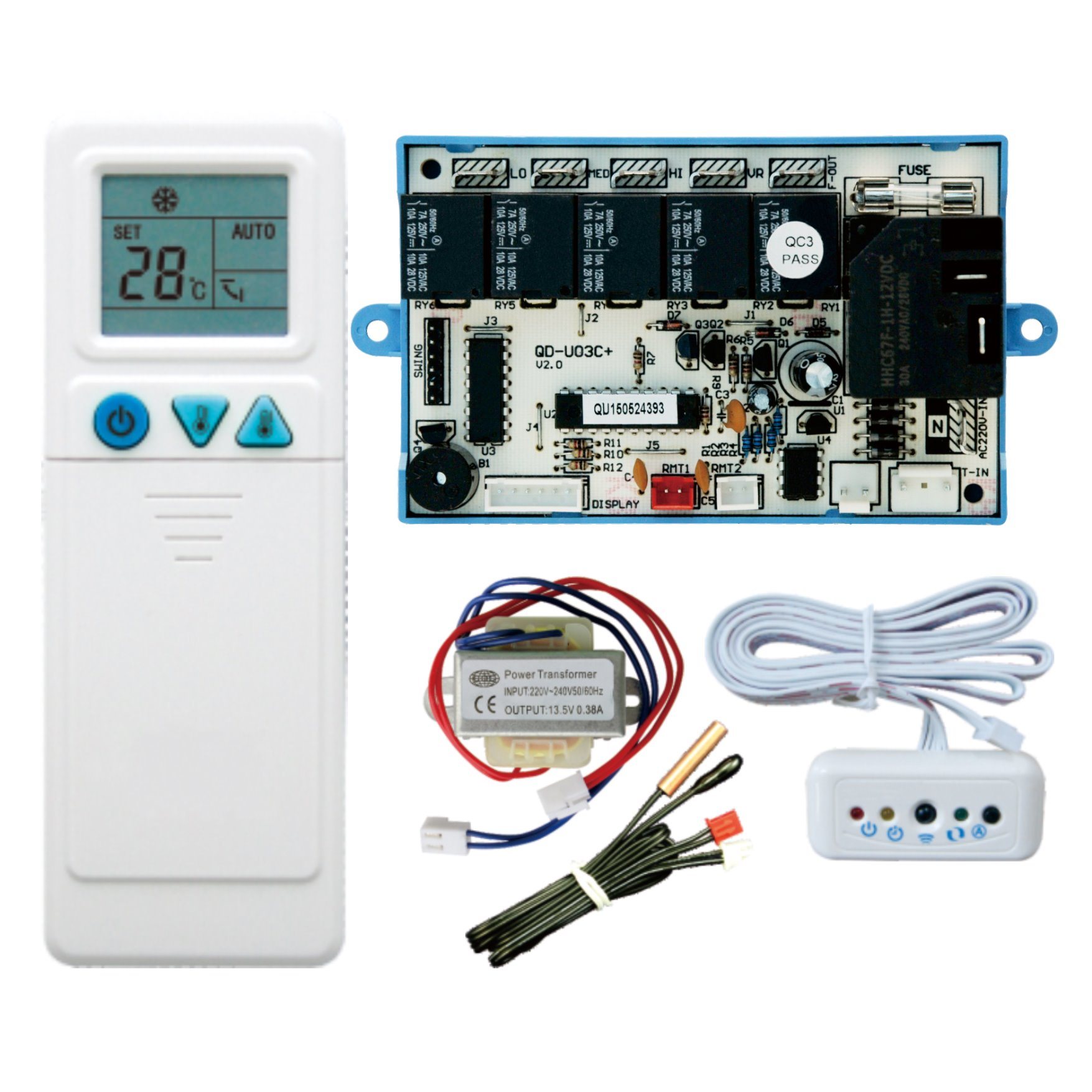 Digital  Universal Air-Condititioner Circuit-Pcb Bord. 
