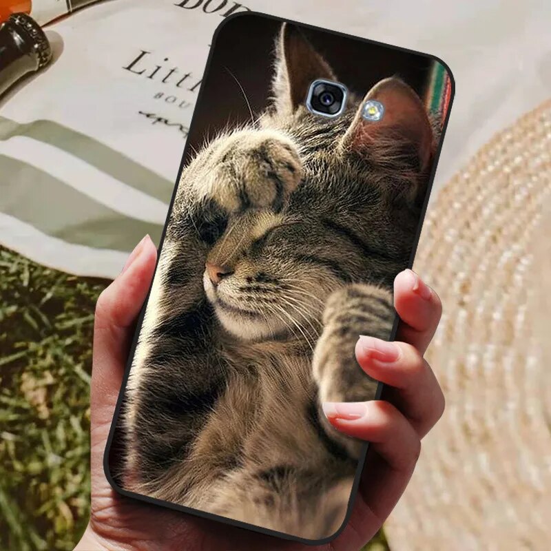 case For Samsung Galaxy A7 2017 Case A720 Fashion soft protective Phone Back Cover For Samsung A7 2017 A 7 Cases coque A720F 5.7. 