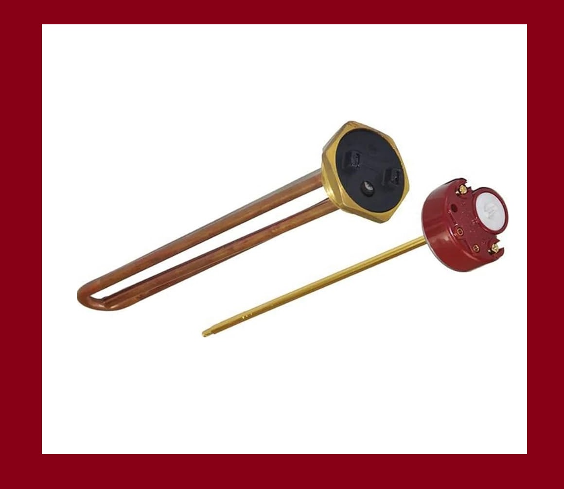 GEYSER HEATER COIL 220 VOLT 2000 WATT OR GEYSER REPAIR KIT WITH THERMOSTAT. 