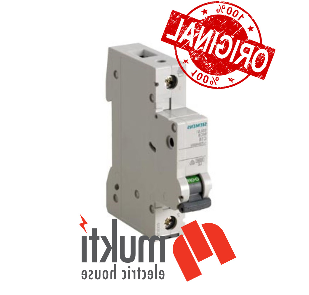 SIEMENS INDIA MCB SP 20A 7.5kA Miniature Circuit Breaker Single Pole 1P. 