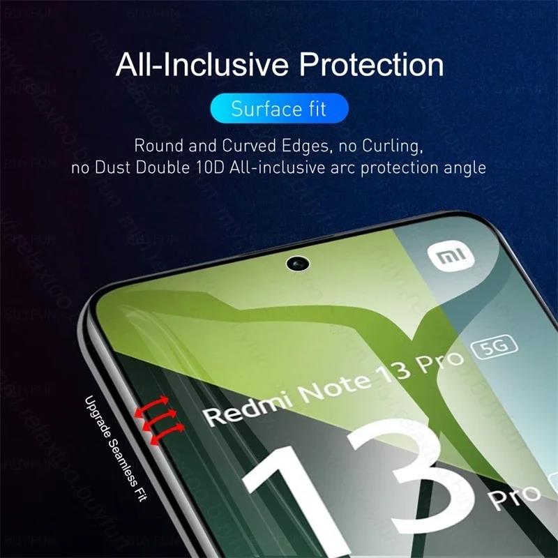 3 Pro+ Note1 Redmy3 Pro in Xiaomi Redmi 8 IN1 999D Soft Hydrogel Film Screen Protector for Note 15G 4G Camera Cover Glass 5G. 