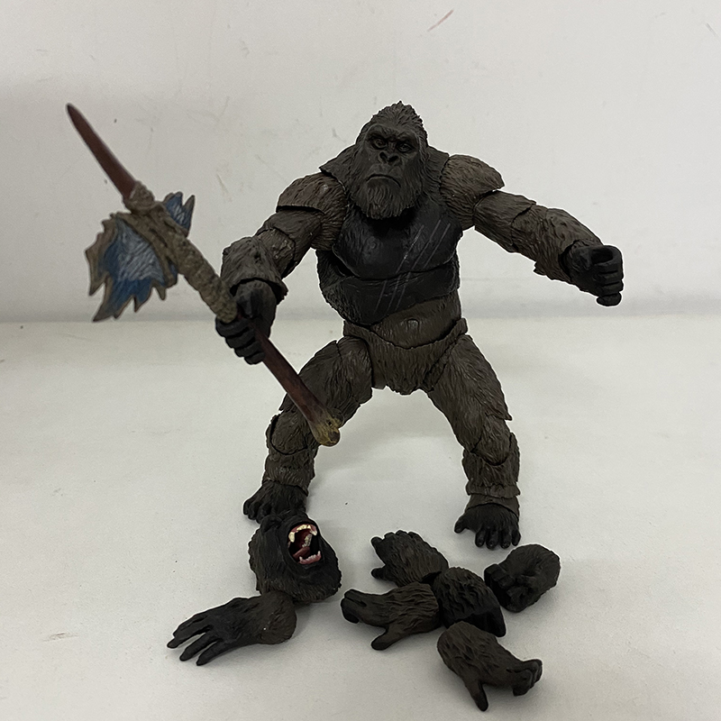 2021 King Kong Vs Godzilla Action Figure Collection Collectable Model Toy Gift Amour zii. 