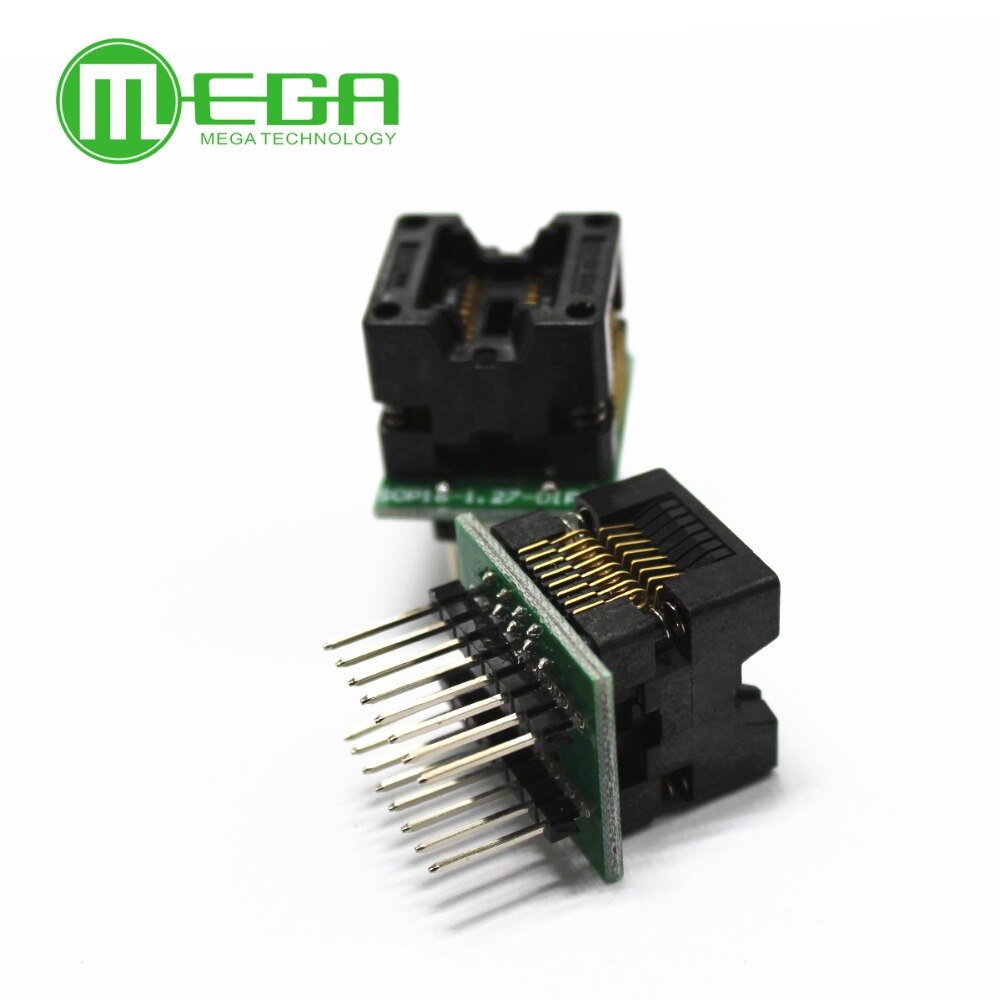【happy one】SOP16 DIP16 SOP16 turn DIP16 SOIC16 to IC Programmer adapter Socket 150mil. 