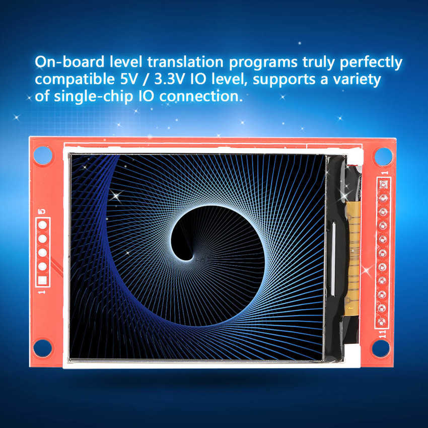 For Ar Mega2560 2.2" TFT LCD Color Display Module 176x220 ILI9225 Driver IC. 