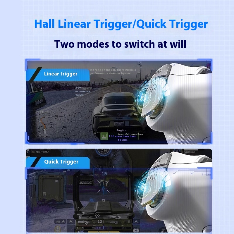 The New Mimo Memo Double-Sided Stretch Gamepad S3 Mobile Version Tablet Model Type-C Wireless Dual-Mode Connection. 