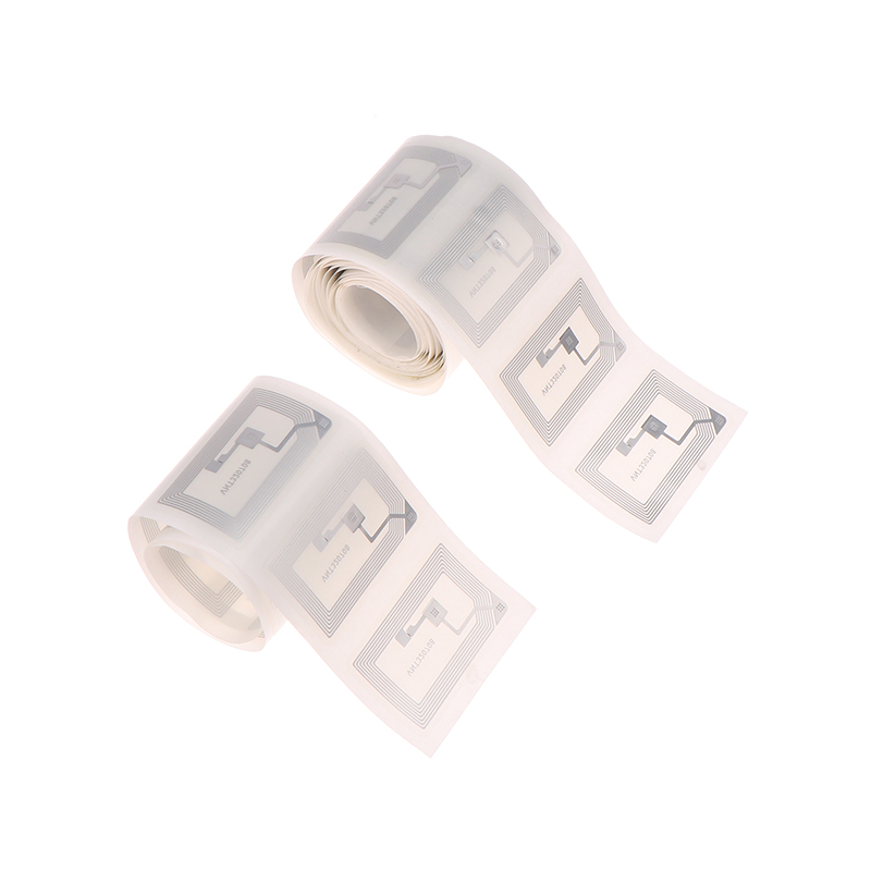 10/20/100pcs NFC Chip Ntag213 Sticker Wet Inlay 13.56MHz RFID Label Tag 213 Anti-counterfeiting Electronic NFC Music Wall Chip Eatop