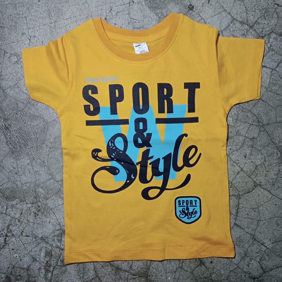 1-6 years 4 pcs Comfortable Child Baby Half Sleeve t Shirt. Sando Ganji Combo premium Quality kids Boy's tang top / sleeveless T-shirt shirt Tang top 100% cotton Fabric. 