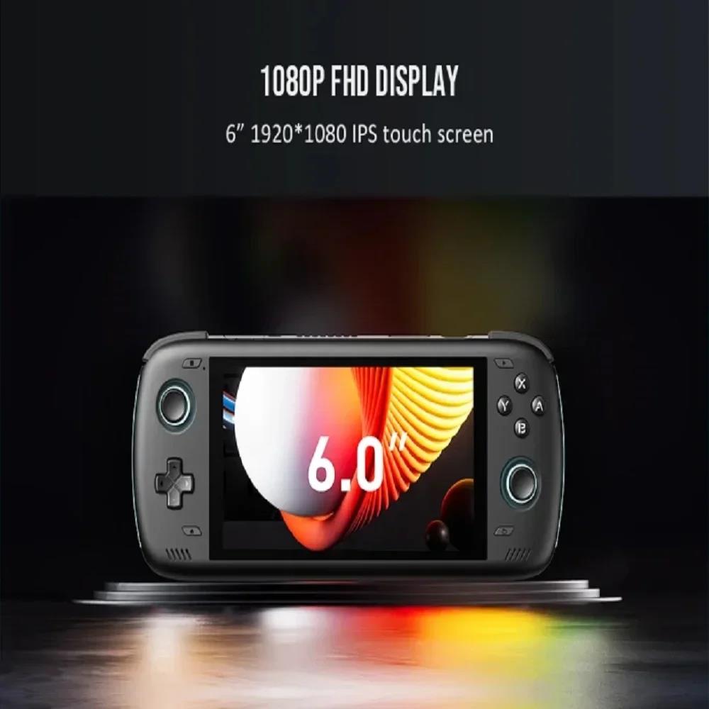Ayn Odin 2 Pro Retro Handheld Game Console Video Player 6 Inch Touch Screen Android13 16G+512G Wifi Bluetooth HD PSP PS2 Gift. 