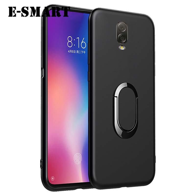 Phone Case For Samsung Galaxy J7 Plus Back Cover Car Stand Holder Built-in Magnetic Cases Buckle Bracket Finger Metal Ring Phone Casing for Samsung Galaxy J7 + Plus Back Cover. 