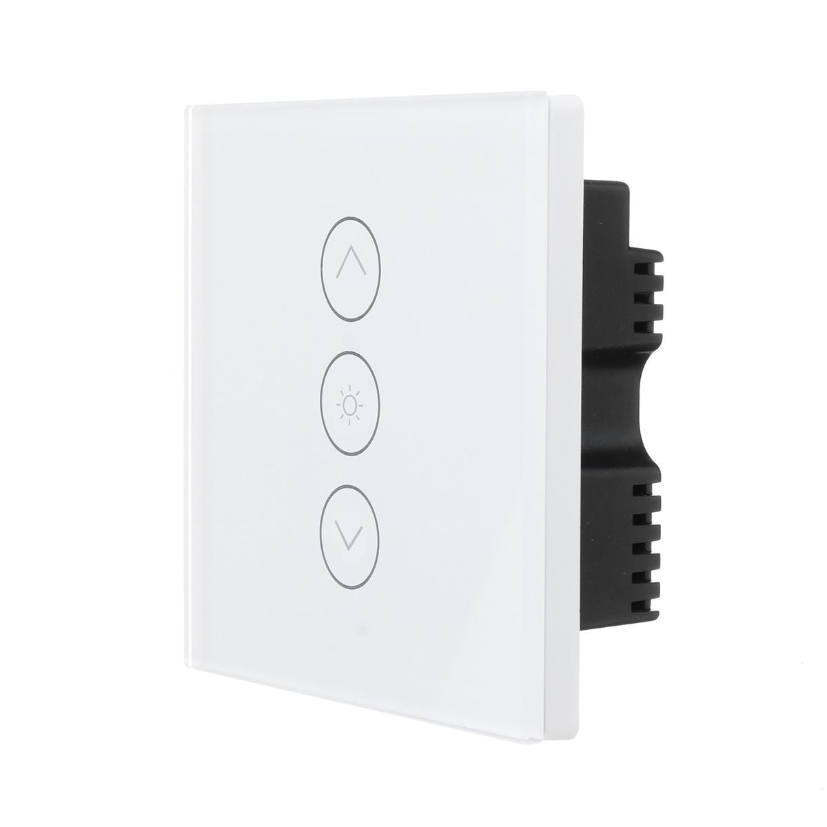 WIFI Smart Dimmer Light Wall Switch Touch Remote Control For Alexa/Google Home EU/UK/US Plug. 