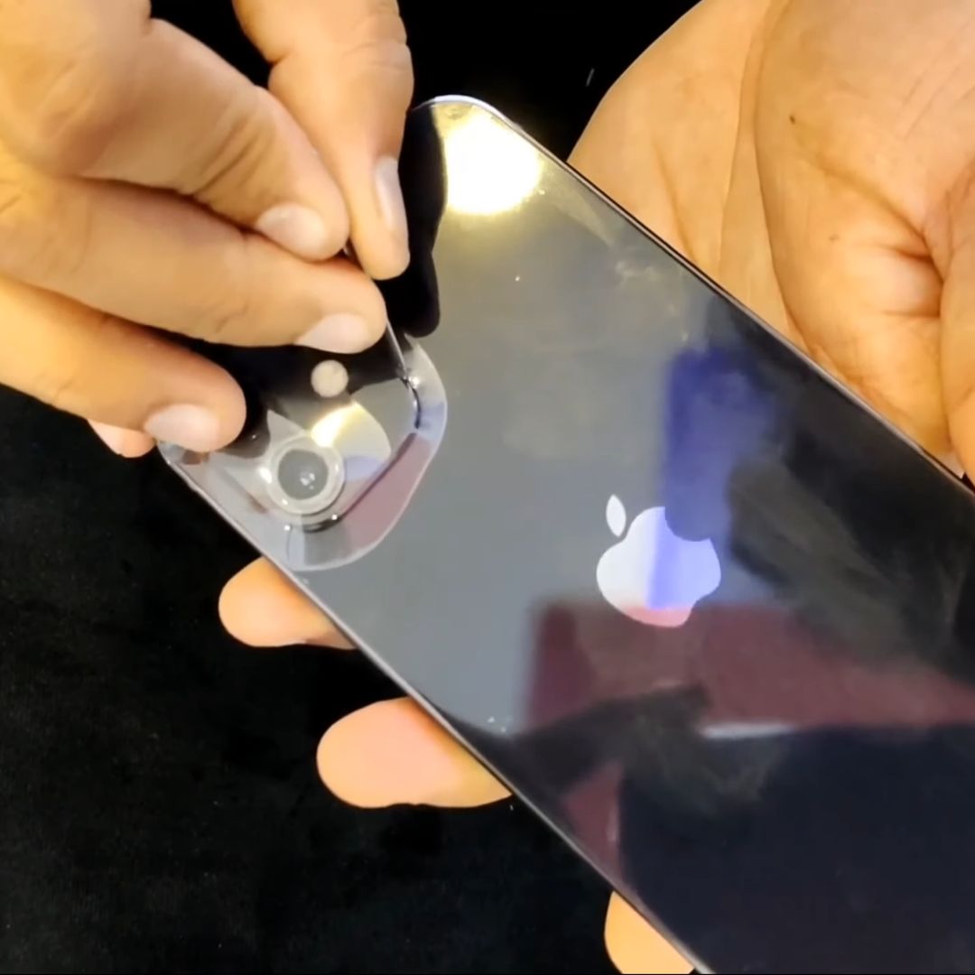 (5 Pcs) Back Poly Sticker For Any Mobile Phone (Under 6.67 inch Display) Free Size Lamination Crystal Clear Hydrogel Wrapping Film 3 Layer Laminating Stikar Paper Cover(Transparent)360 Degree Protection Wrap All Model. 