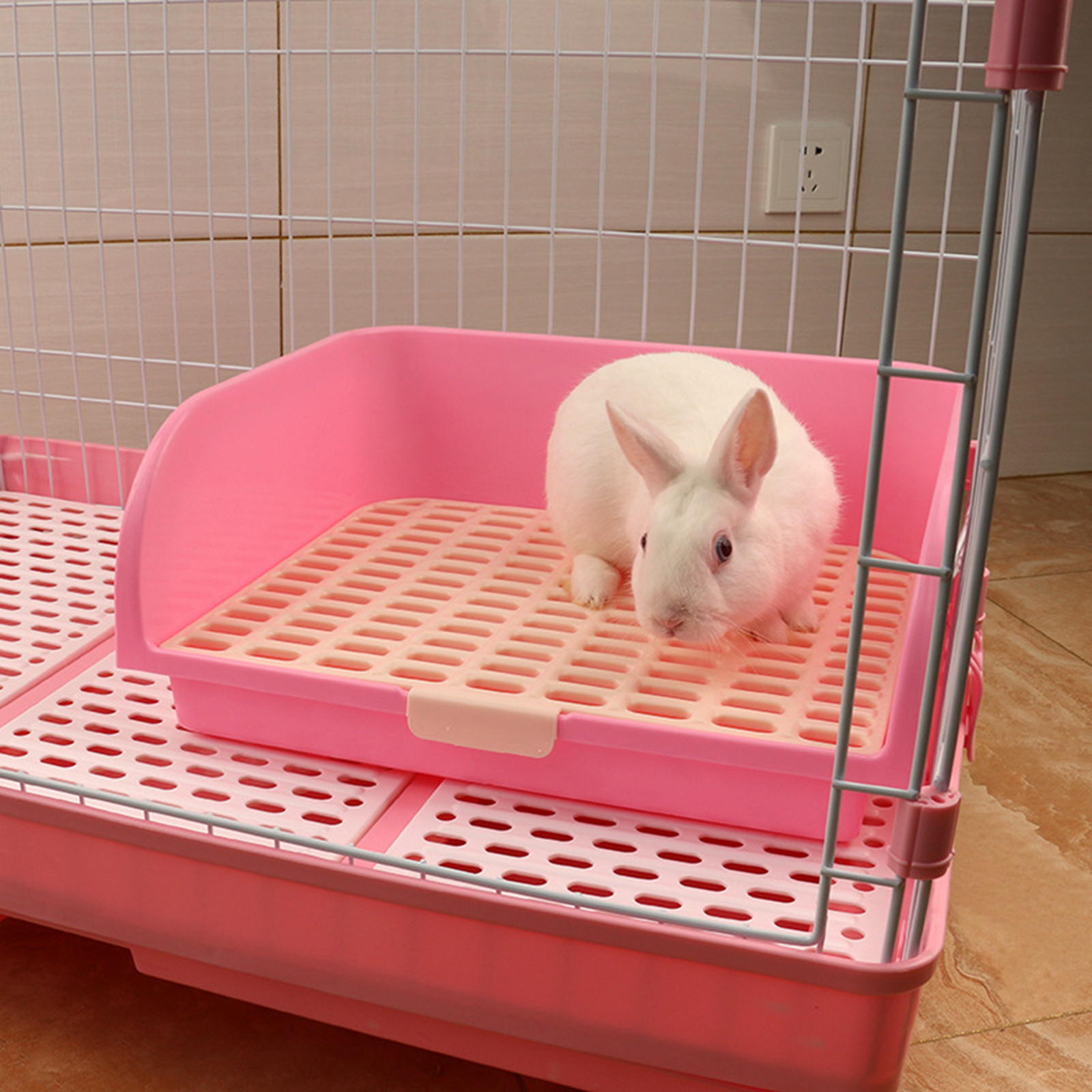 rabbit cage pan
