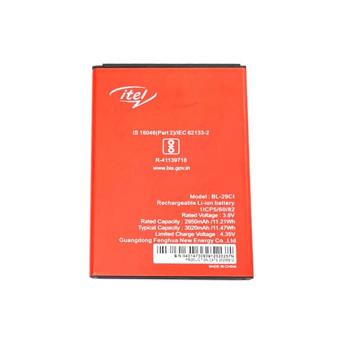 Itel BL-29CI Battery for Itel 6310 - 3020mAh