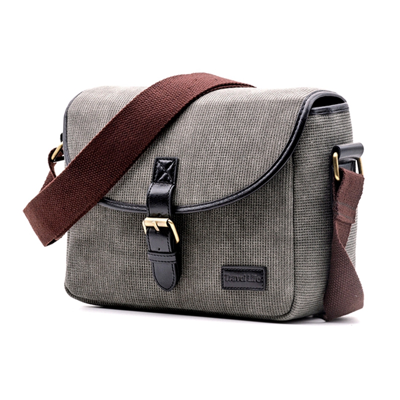 Retro Photo Camera Bag Case Cover For Canon EOS 200D 77D 7D 80D 800D 1300D 6D 70D 760D 750D 700D 600D 100D 1200D 1100D SX540(Gray). 