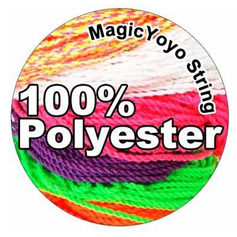 MAGICYOYO Professional 10 Pcs Yoyo Strings (Color Random), Yoyo G, Yoyo Bag. 