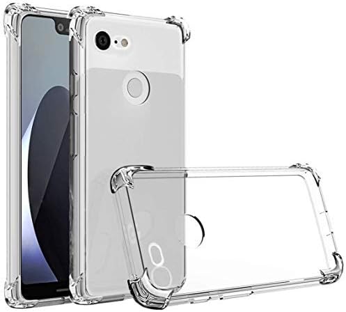 Google Pixel 3XL Transparent Soft & Flexible TPU With Bumper Mobile Cover