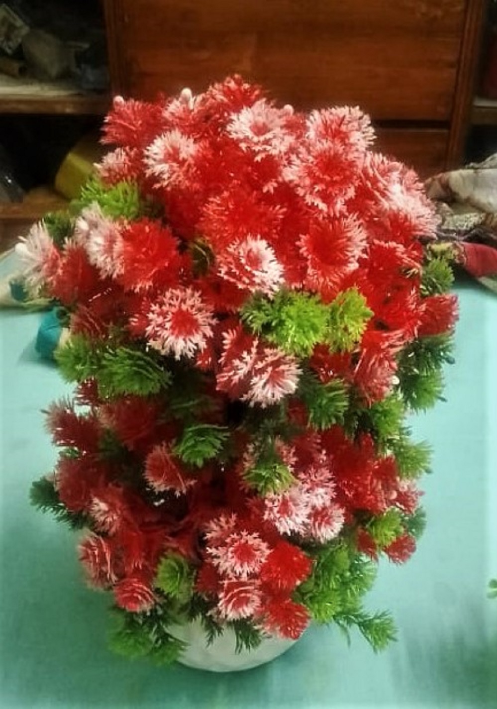 কৃত্রিম প্লাস্টিকের গাছ-লম্বা - artificial flower