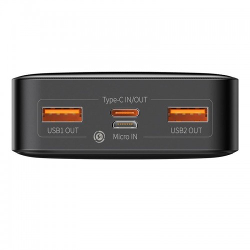 Baseus Bipow PPDML-L01 Digital Display Power bank 20000mAh 15W Black. 