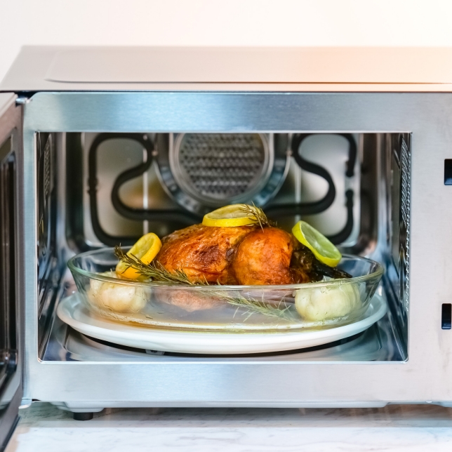 Panasonic NN-CD67MB 4-in-1 Convection & Grill Microwave Oven with Healthy Air Fryer | 27 Liter. 